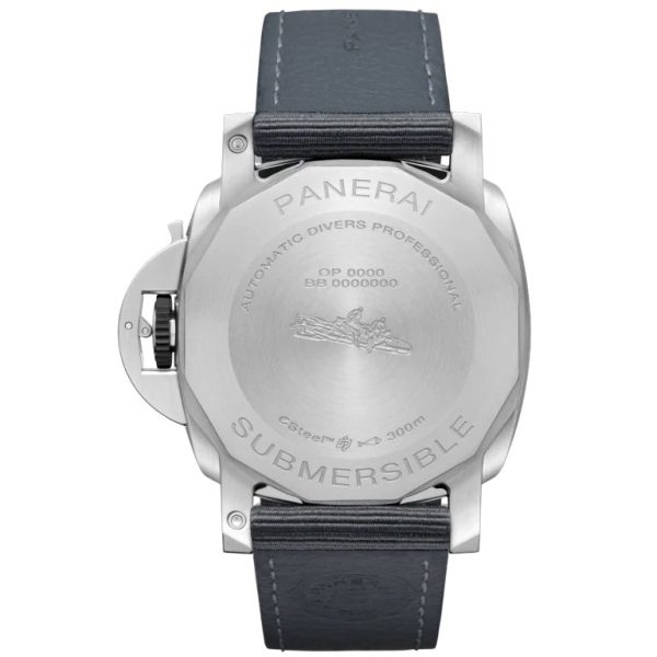 Panerai Submersible QuarantaQuattro ESteel™ Grigio Roccia Ref# PAM01288