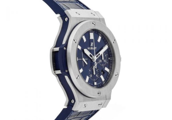 Hublot Big Bang, Steel Blue Chronograph Automatic 44mm, Ref# 301.SX.7170.LR