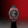 Hublot Big Bang Unico Red Carbon Las Vegas Boutique, Matt Red Frosted carbon, 44mm, Limited Edition, Ref# 421.QV.1113.LR.LVB23