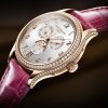 Patek Philippe Complication, 18k Rose Gold set with 155 diamonds (~1.34 ct), 38mm, Annual Calendar Ref# 4947R-001