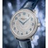 Patek Philippe Calatrava Diamond Ribbon Joaillerie Ladies, 18kt White Gold set with 770 Diamonds: ~4,4ct, 36,5mm, Ref# 4978/400G-001