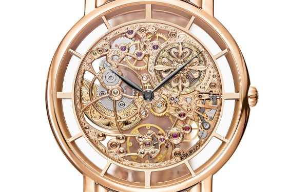 Patek Philippe Complication Calatrava Skeleton movement with hand-engraved decoration, 18k Rose Gold, 39mm, Ref# 5180/1R-001