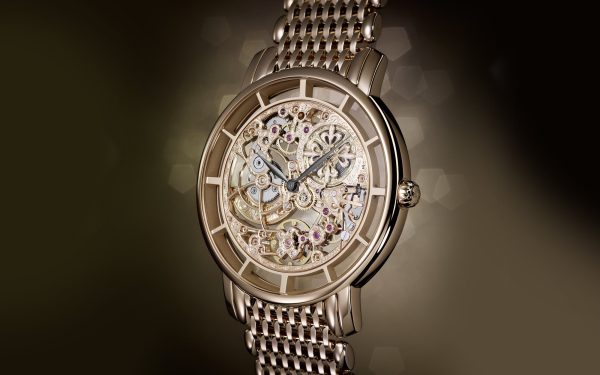 Patek Philippe Complication Calatrava Skeleton movement with hand-engraved decoration, 18k Rose Gold, 39mm, Ref# 5180/1R-001