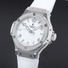 Hublot Big Bang, Steel, White Diamonds, 38mm, Ref# 361.SE.2010.RW.1104