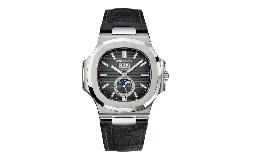 Patek Philippe Nautilus Annual Calendar, Moon Phases Watch, Stainless Steel, 40,5 mm, Ref# 5726A-001