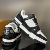 Louis Vuitton LV Trainer White Black