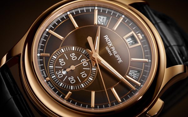 Patek Philippe Complication, 18k Rose Gold, Flyback Chronograph with Annual Calendar 42mm, Ref# 5905R-001