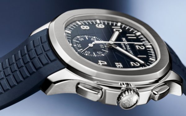 Patek Philippe Aquanaut Chronograph, 18k White Gold, 42,2mm, Ref# 5968G-001