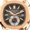 Patek Philippe Nautilus Flyback Chronograph, Date Watch, 18k Rose Gold, 40,5 mm, Ref# 5980R-001