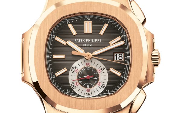 Patek Philippe Nautilus Flyback Chronograph, Date Watch, 18k Rose Gold, 40,5 mm, Ref# 5980R-001