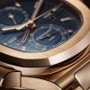 Patek Philippe Nautilus Travel Time Chronograph Watch, 18k Rose Gold, 40,5 mm, Ref# 5990/1R-001