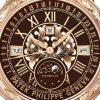 Patek Philippe Grand Complication, 18k Rose Gold, 44mm, Sky Moon Tourbillon Ref# 6002R-001