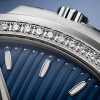 Patek Philippe Nautilus Ladies Automatic Watch, Stainless Steel and Diamonds, 35,2mm, Ref# 7118/1200A-001