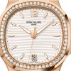 Patek Philippe Nautilus Ladies Automatic Watch, 18k Rose Gold and Diamonds, 35,2mm, Ref# 7118/1200R-001