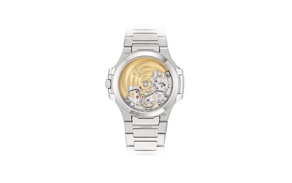 Patek Philippe Nautilus Haute Joaillerie Ladies Automatic Watch, 18K White Gold and Diamonds, 35,2mm, Ref# 7118/1450G-001