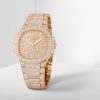 Patek Philippe Nautilus Haute Joaillerie Ladies Automatic Watch, 18K Rose Gold and Diamonds, 35,2mm, Ref# 7118/1450R-001