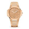 Patek Philippe Nautilus Ladies Automatic Watch, 18k Rose Gold, 35,2mm, Ref# 7118/1R-010