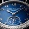 Patek Philippe Complication Moon Phases, 18k White Gold with 132 (~1.09 cts.) brilliant-cut diamonds, 33mm, Ref# 7121/200G-001