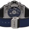 Hublot Big Bang, Unico Titanium Blue 45mm, Ref# 411.NX.5179.RX