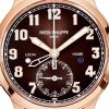 Patek Philippe Complication, 18k Rose Gold, Calatrava Pilot Travel Time 37,5mm, Ref# 7234R-001