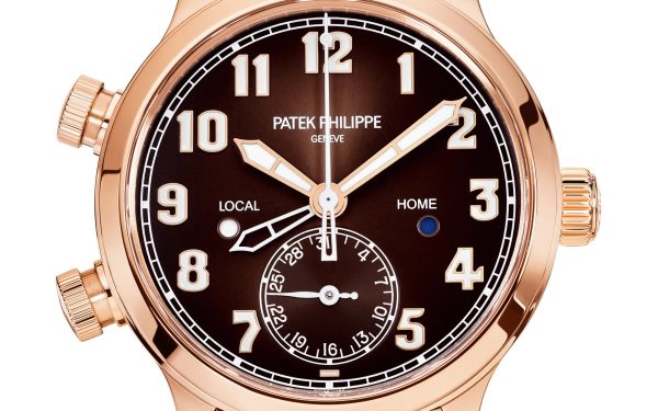 Patek Philippe Complication, 18k Rose Gold, Calatrava Pilot Travel Time 37,5mm, Ref# 7234R-001