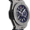 Hublot Big Bang, Unico Titanium Blue 45mm, Ref# 411.NX.5179.RX