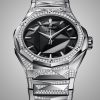 Hublot Classic Fusion ORLINSKI BRACELET TITANIUM ALTERNATIVE PAVÉ Ref# 550.NS.1800.NS.3804.ORL22