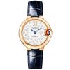 Ballon Bleu de Cartier 33mm 18ct Rose Gold Diamond Dial Watch