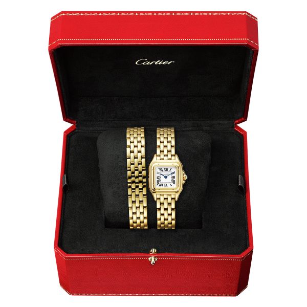 Panthère de Cartier Small 18ct Yellow Gold Loop Bracelet Watch