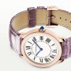 Ronde Louis de Cartier 36mm 18ct Rose Gold Strap Watch