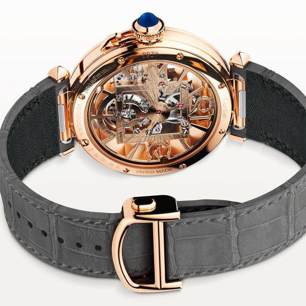 Pasha de Cartier Skeleton Tourbillon 41mm 18ct Rose Gold Watch