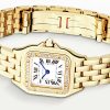 Panthère de Cartier Small 18ct Yellow Gold Diamond Set Watch