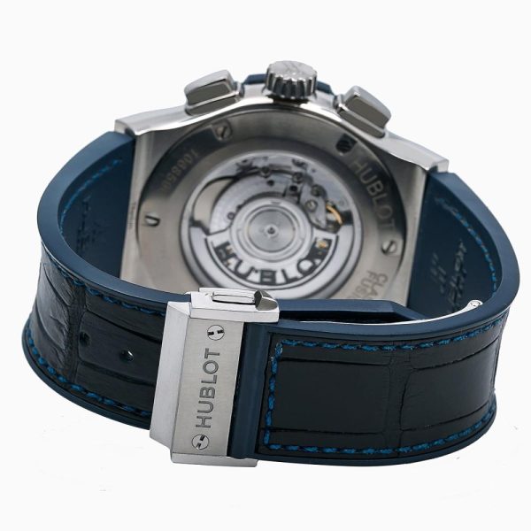 Hublot Classic Fusion Chronograph Titanium Blue 45mm, Ref# 541.NX.7170.LR