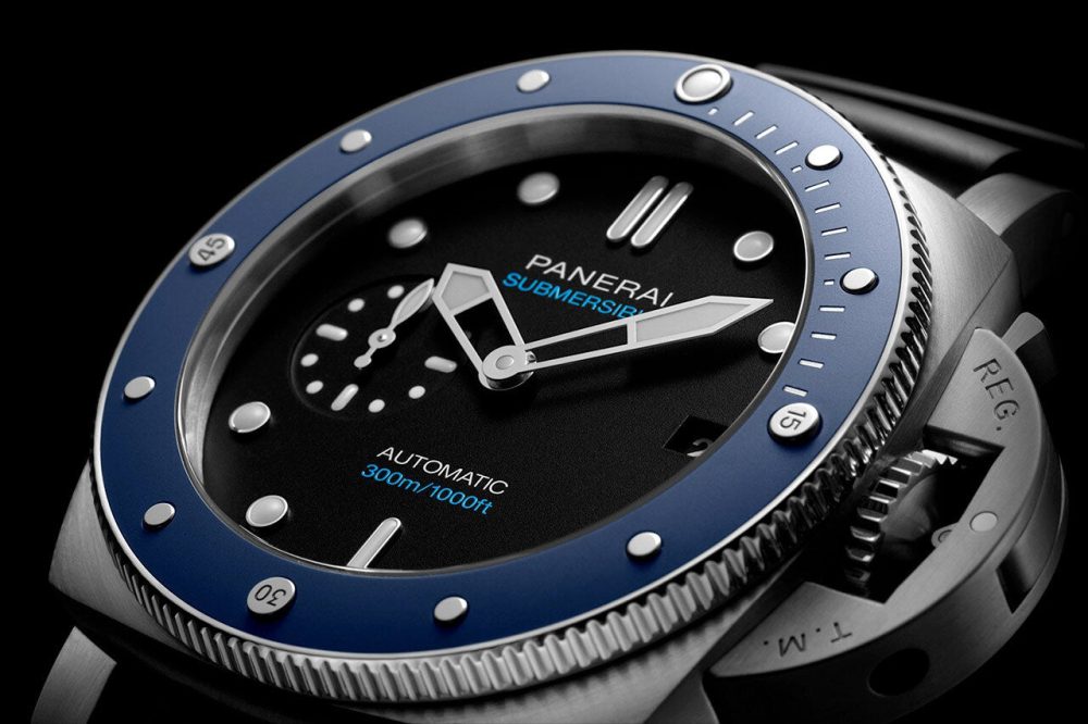 Panerai Submersible Azzurro Ref# PAM01209