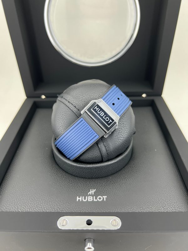 Hublot Big Bang Meca-10 Ceramic Blue 45mm, Ref# 414.EX.5123.RX