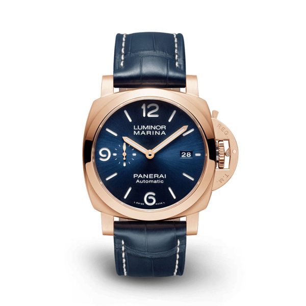 Panerai Luminor Marina Goldtech™ Sole Blu Ref# PAM01112