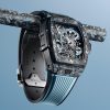 Hublot, Spirit of Big Bang Tourbillon Carbon Sky Blue 42mm, Limited Edition, Ref# 645.QL.5117.RX