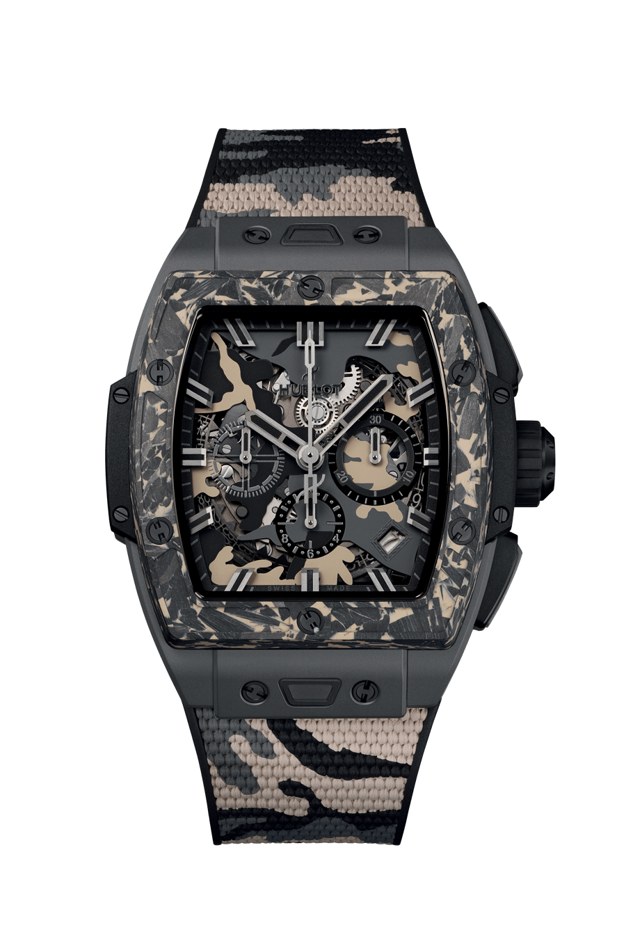 Hublot, Spirit of Big Bang Ceramic Carbon Beige Camo, Limited Edition, 42mm, Ref# 642 .CI.0191.RX.ECU23