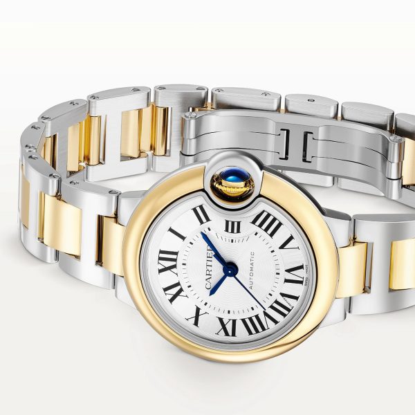 Ballon Bleu 33mm Two-Tone Ladies Automatic Bracelet Watch