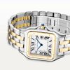 Panthère de Cartier Large 18ct Yellow Gold & Steel Bracelet Watch