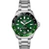 Aquaracer Professional 300 GMT 42mm Green Dial Bracelet Watch