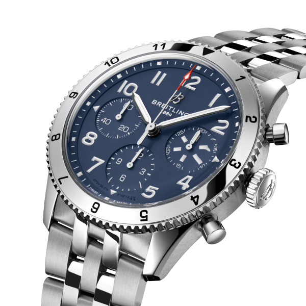 Breitling Classic AVI Chronograph 42 Tribute to Vought F4U Corsair, Stainless Steel, Ref# A233801A1C1A1, Unworn 2024