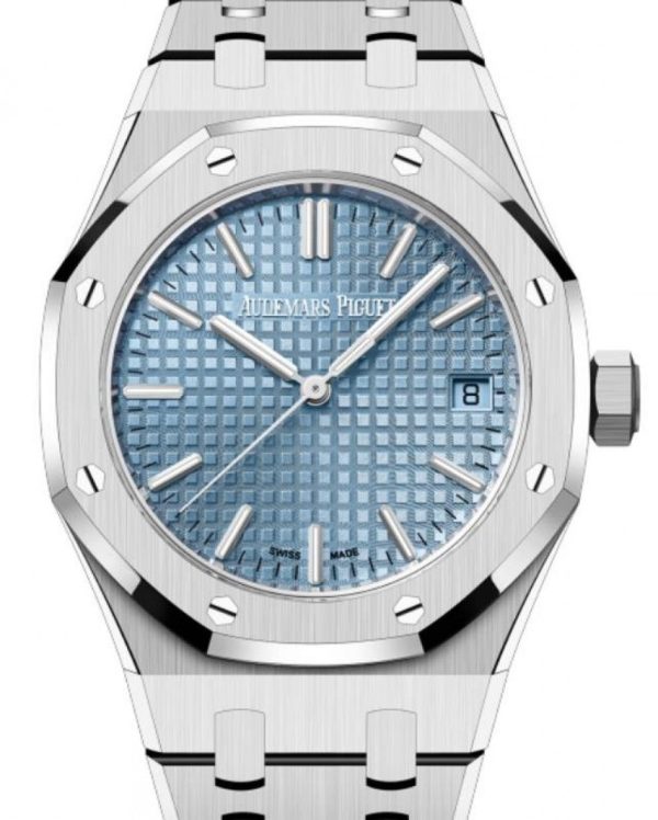 Audemars Piguet Royal Oak Selfwinding Stainless Steel 37mm Light Blue Dial 15550ST.OO.1356ST.04