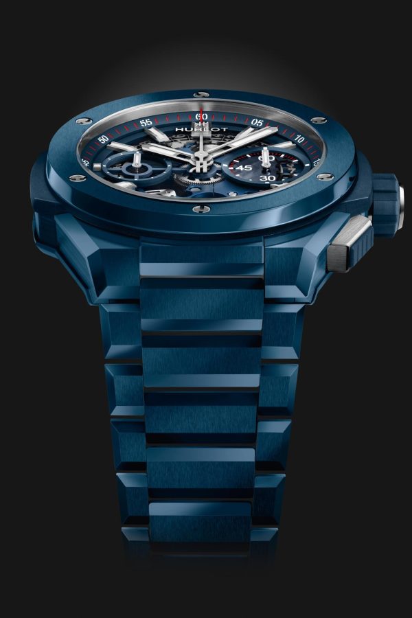 Hublot Big Bang Integrated Blue Ceramic Ref# 451.EX.5123.EX