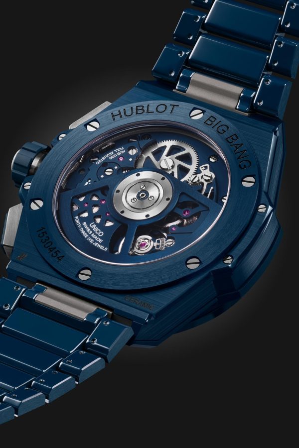 Hublot Big Bang Integrated Blue Ceramic Ref# 451.EX.5123.EX