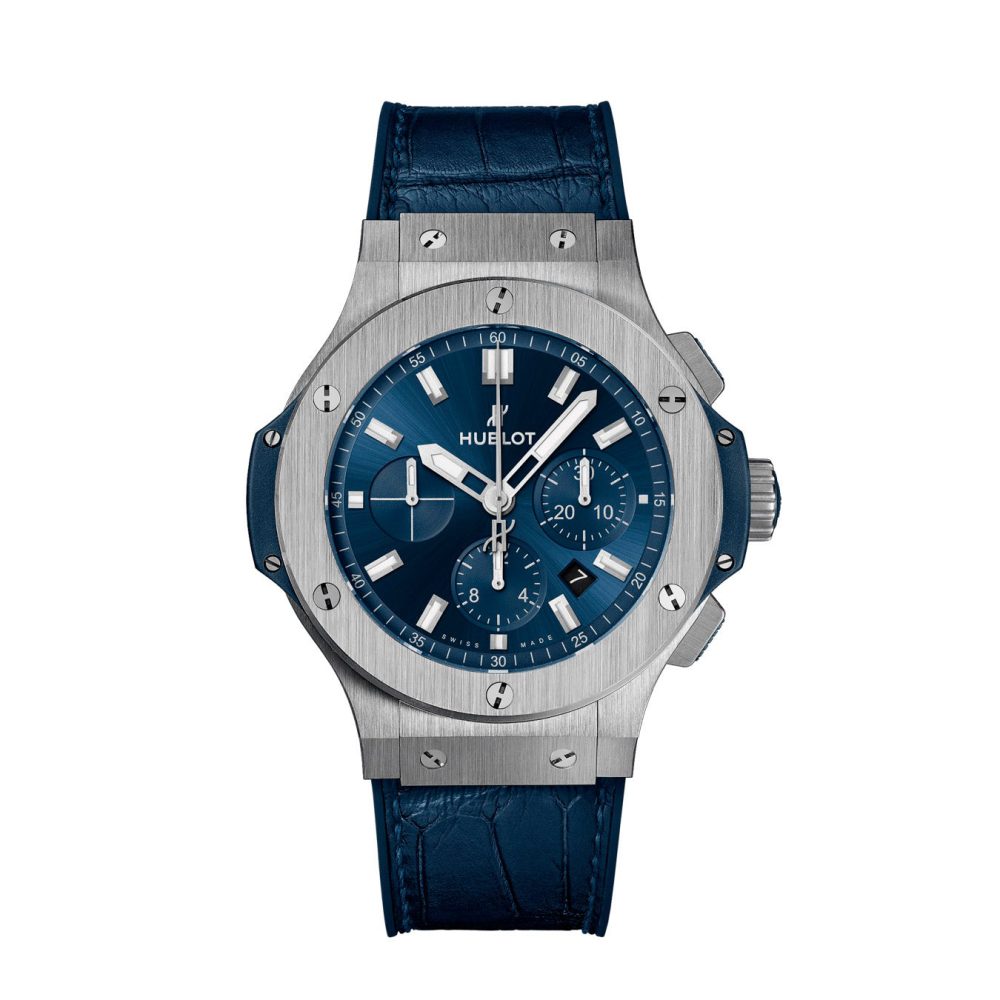 Hublot Big Bang, Steel Blue Chronograph Automatic 44mm, Ref# 301.SX.7170.LR