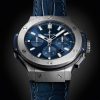 Hublot Big Bang, Steel Blue Chronograph Automatic 44mm, Ref# 301.SX.7170.LR