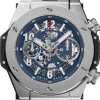 Hublot Big Bang, Unico Titanium Blue 45mm, Ref# 411.NX.5179.RX