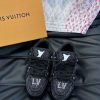 Louis Vuitton Black Crystal 'LV Trainer Maxi'