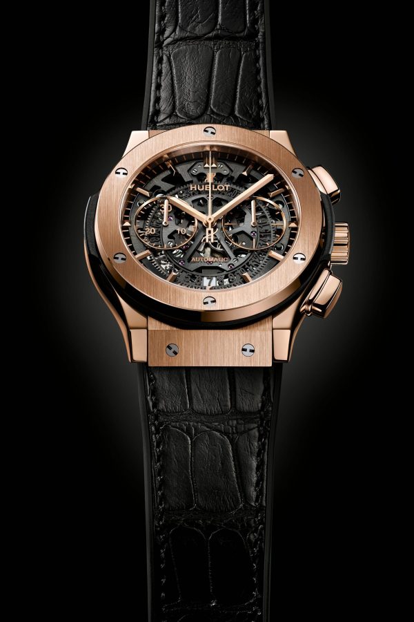 Hublot Classic Fusion Aerofusion King Gold Chronograph 45mm, Ref# 525.OX.0180.LR